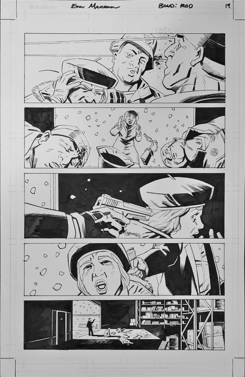 James Bond Reflections of Death Pg. 19 by Eoin Marron
